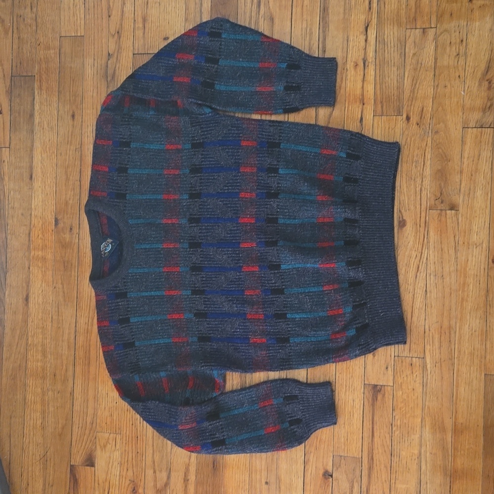 Vintage Jantzen large crew sweater 80s grandpa/dad